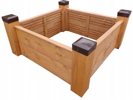 Obudowa grobu Kalisia urnowa- Teak 70x70cm
