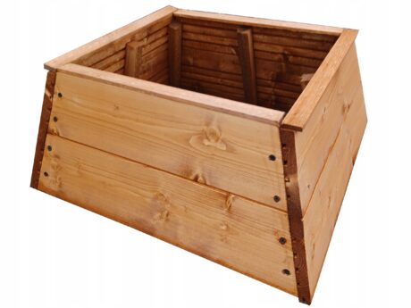 Obudowa grobu - Tymczasowa Omega urnowa Teak 60x60cm